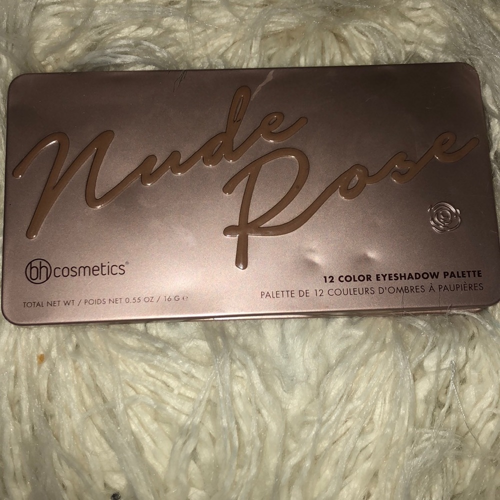 good condition BH cosmetics nude rose pallet